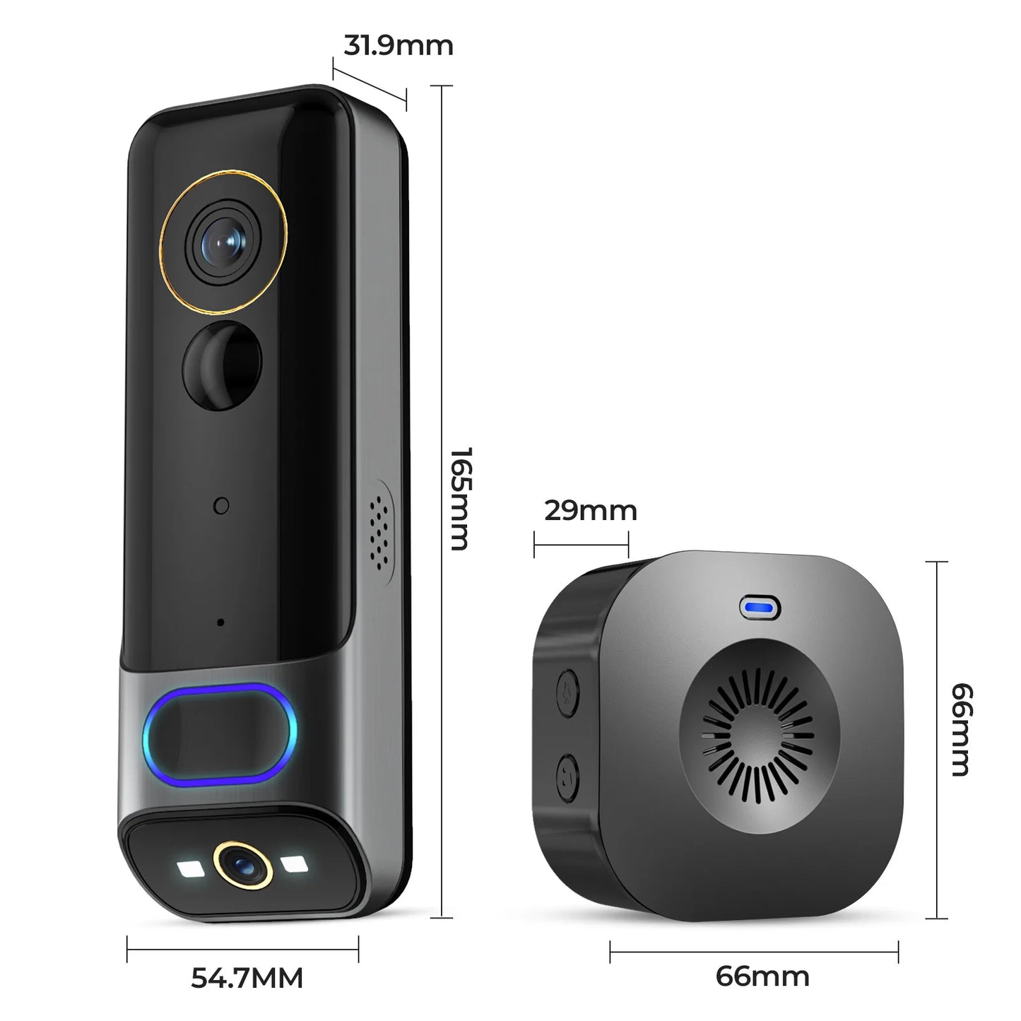 wireless-doorbell-camera-and-chime-dimensions