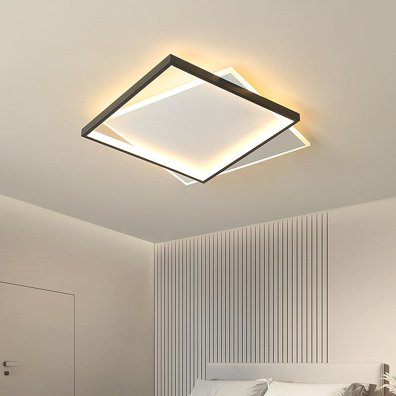 Closeup of LED diffuser and surface finish on ceiling light showing texture and build quality