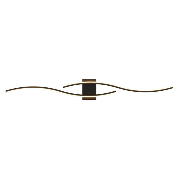 New Minimalist Line Wall Lamp Nordic Internet Celebrity Living Room Background Wall Grille Lamp Modern Minimalist Bedroom Bedside Lamp